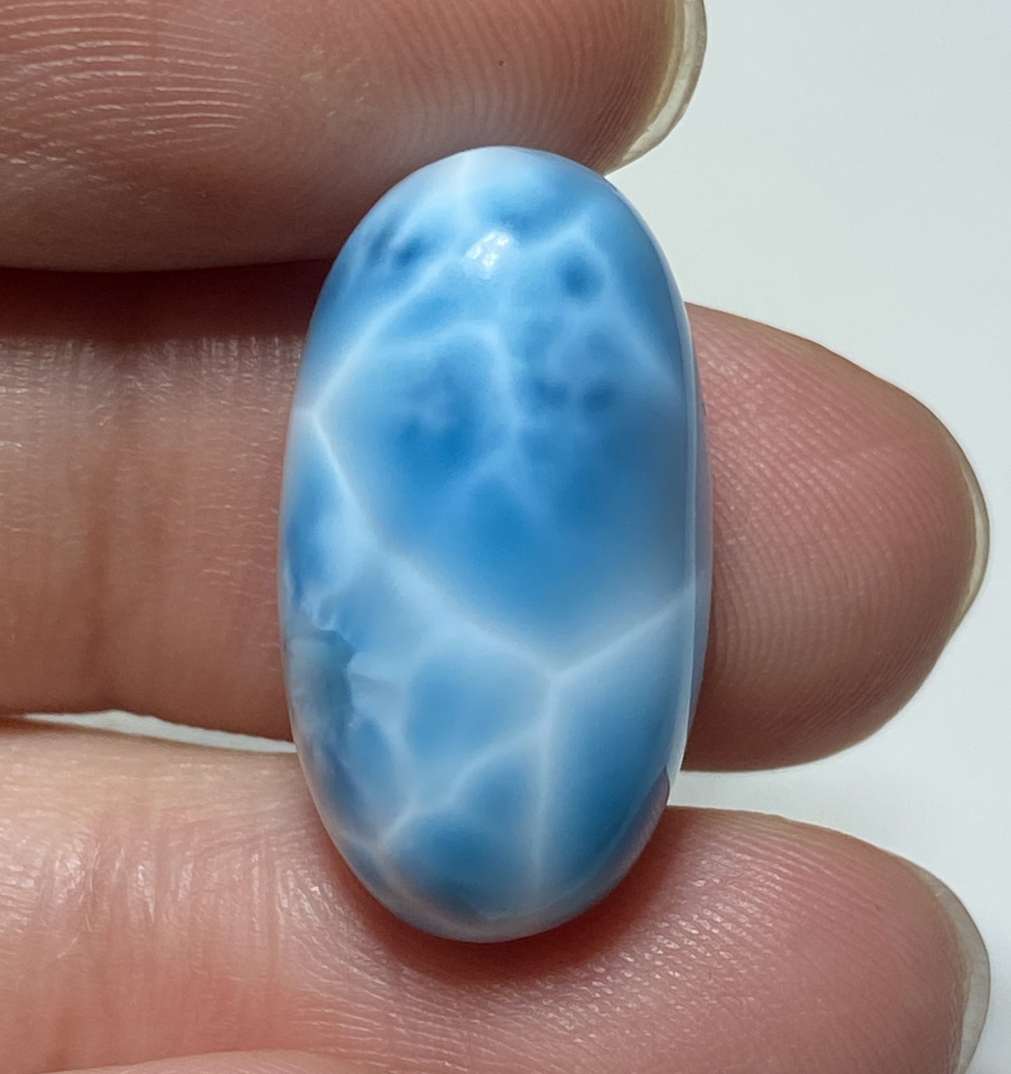 AAAA+ Natural Authentic Dominican Larimar Pendant,Gems Jewelry,Gems Pendant,Crystal Pendant,ET445