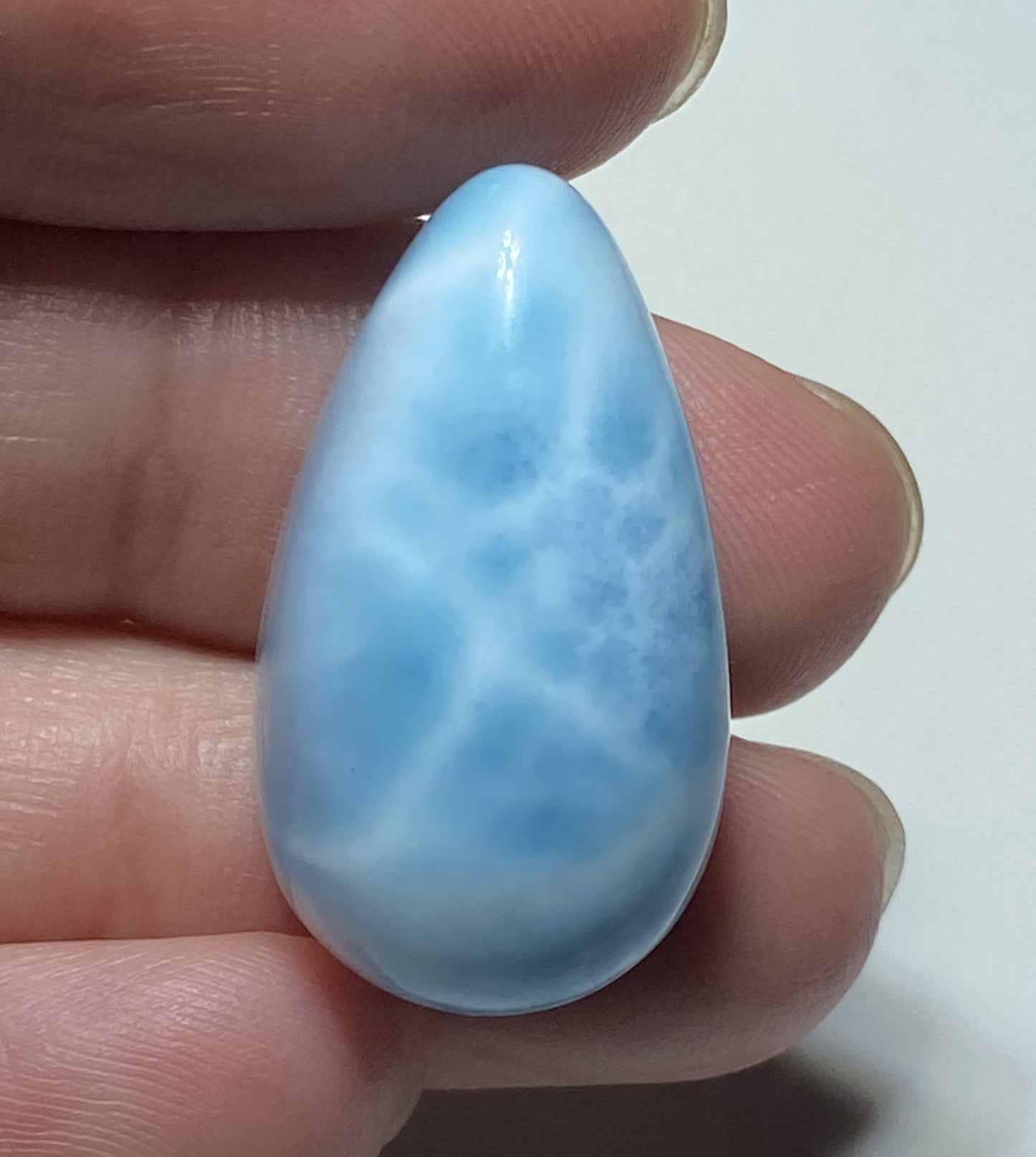 AAA Natural Authentic Dominican Larimar Pendant,Gems Jewelry,Gems Pendant,Crystal Pendant,ET458