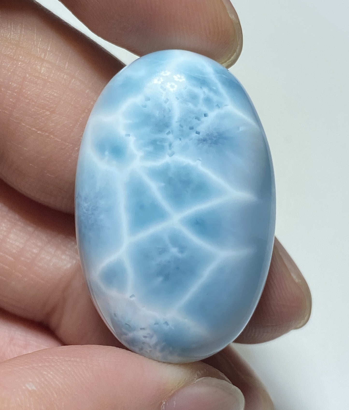 AAA Natural Authentic Dominican Larimar Pendant,Gems Jewelry,Gems Pendant,Crystal Pendant,ET462