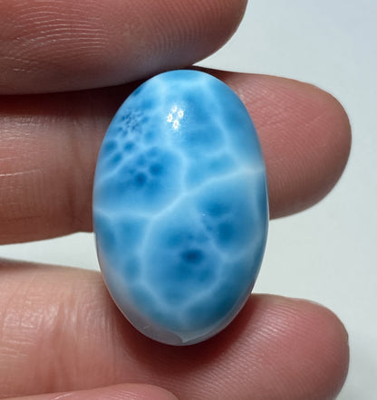 AAAA Natural Authentic Dominican Larimar Pendant,Gems Jewelry,Gems Pendant,Crystal Pendant,ET485