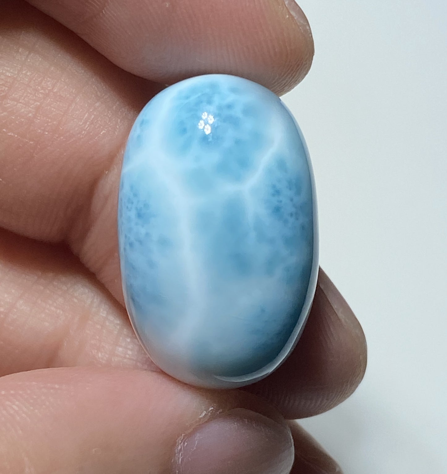 AAA+ Natural Authentic Dominican Larimar Pendant,Gems Jewelry,Gems Pendant,Crystal Pendant,ET490