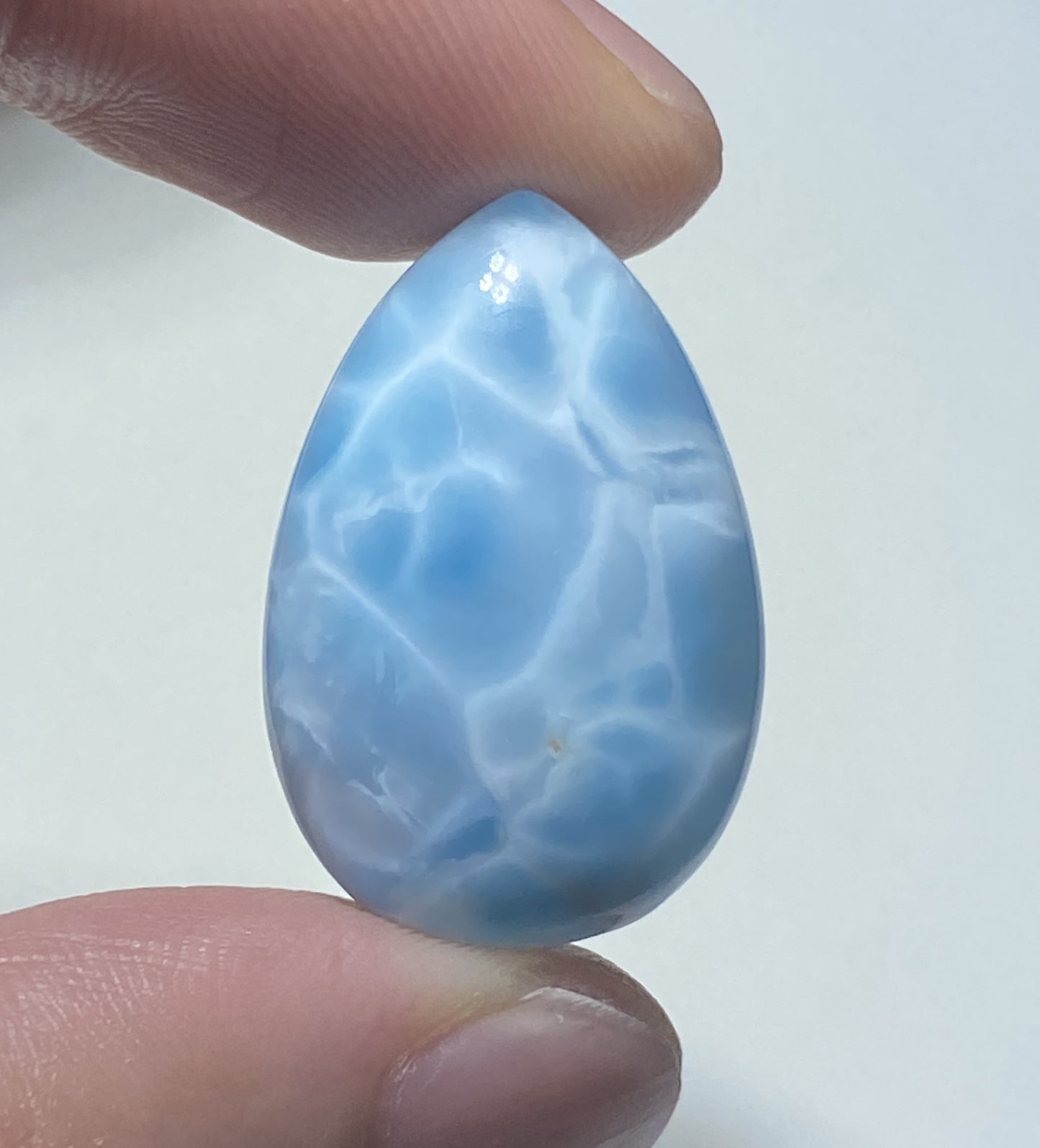 AAA Natural Authentic Dominican Larimar Pendant,Gems Jewelry,Gems Pendant,Crystal Pendant,ET229