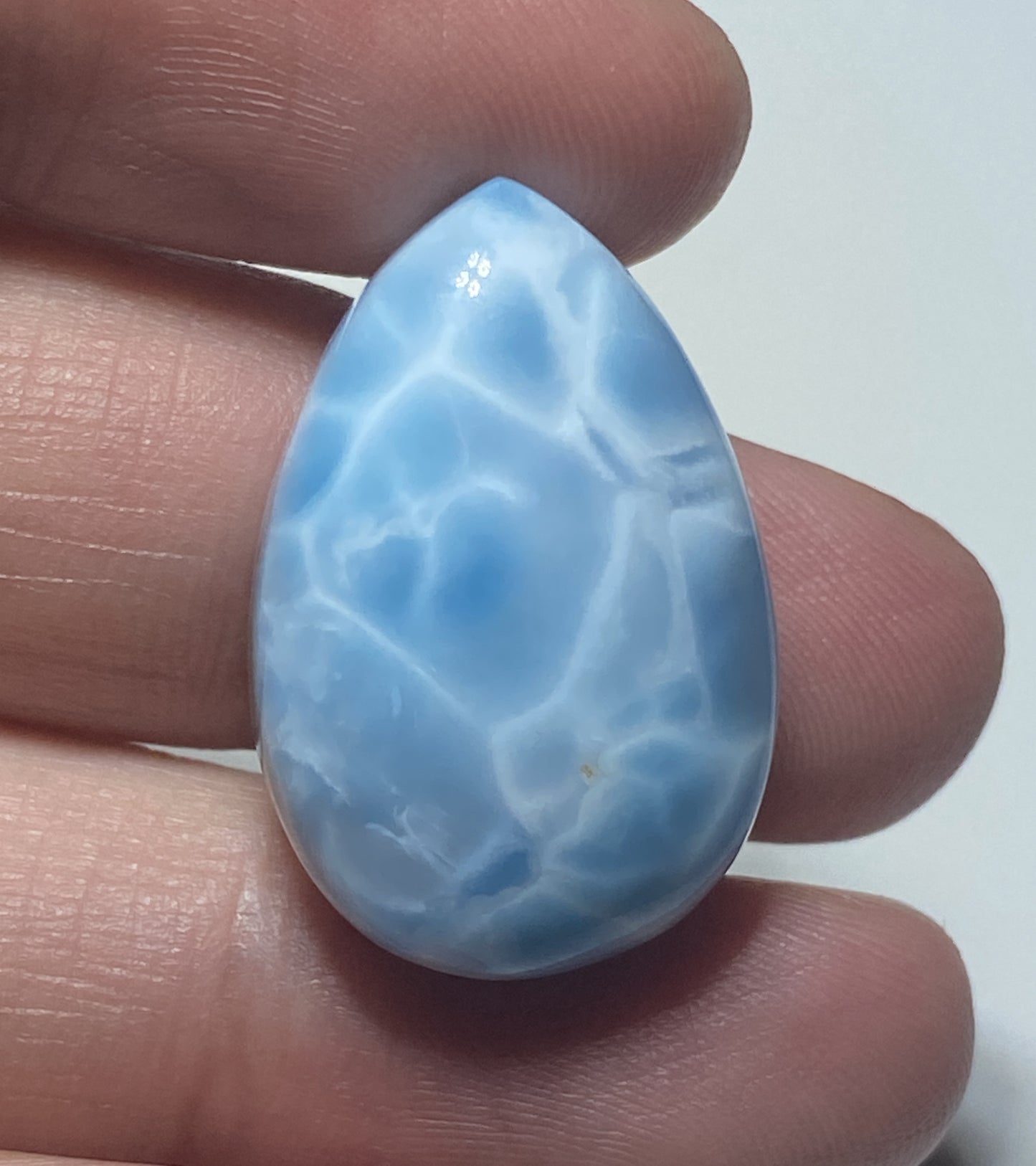 AAA Natural Authentic Dominican Larimar Pendant,Gems Jewelry,Gems Pendant,Crystal Pendant,ET229