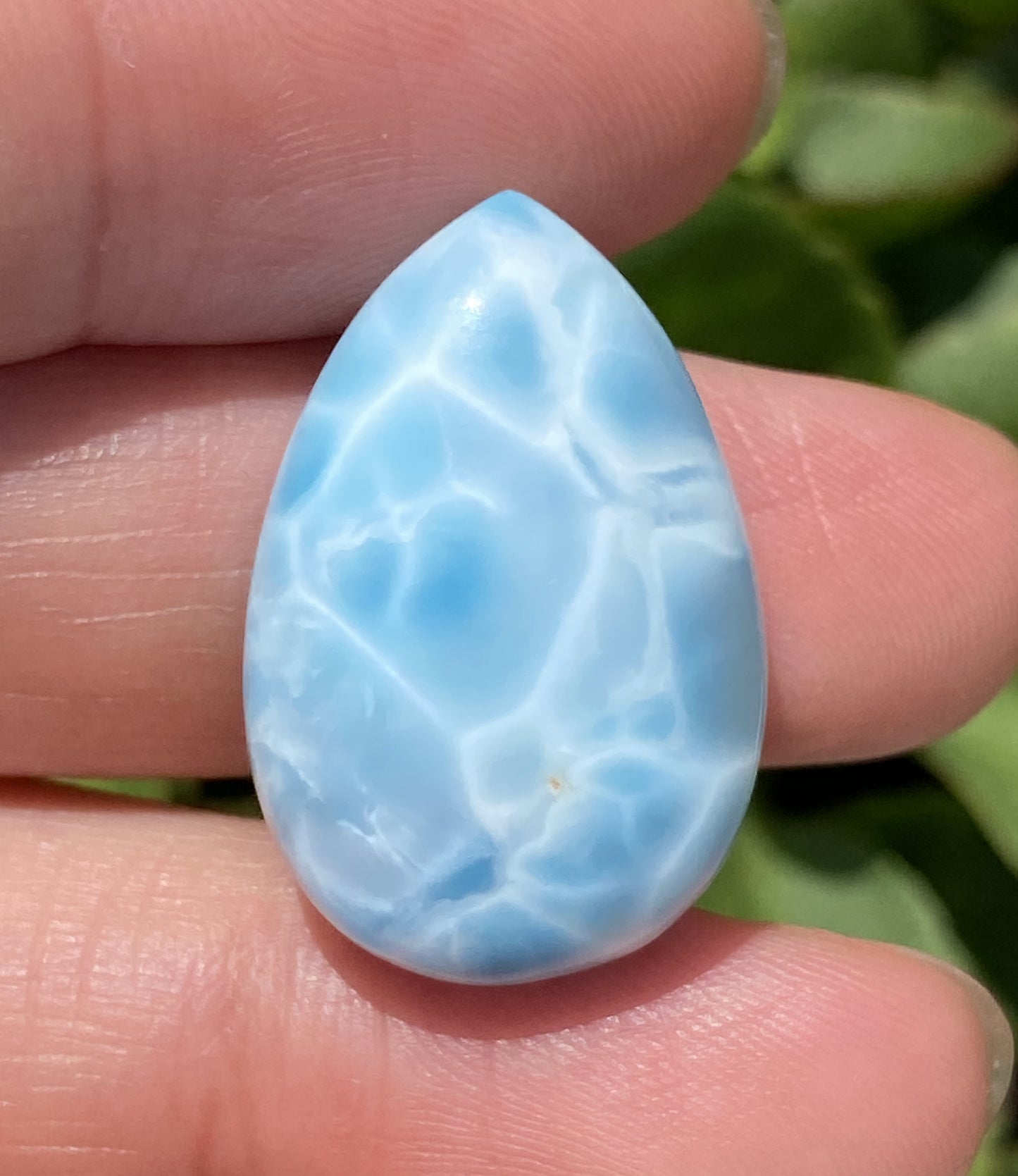 AAA Natural Authentic Dominican Larimar Pendant,Gems Jewelry,Gems Pendant,Crystal Pendant,ET229