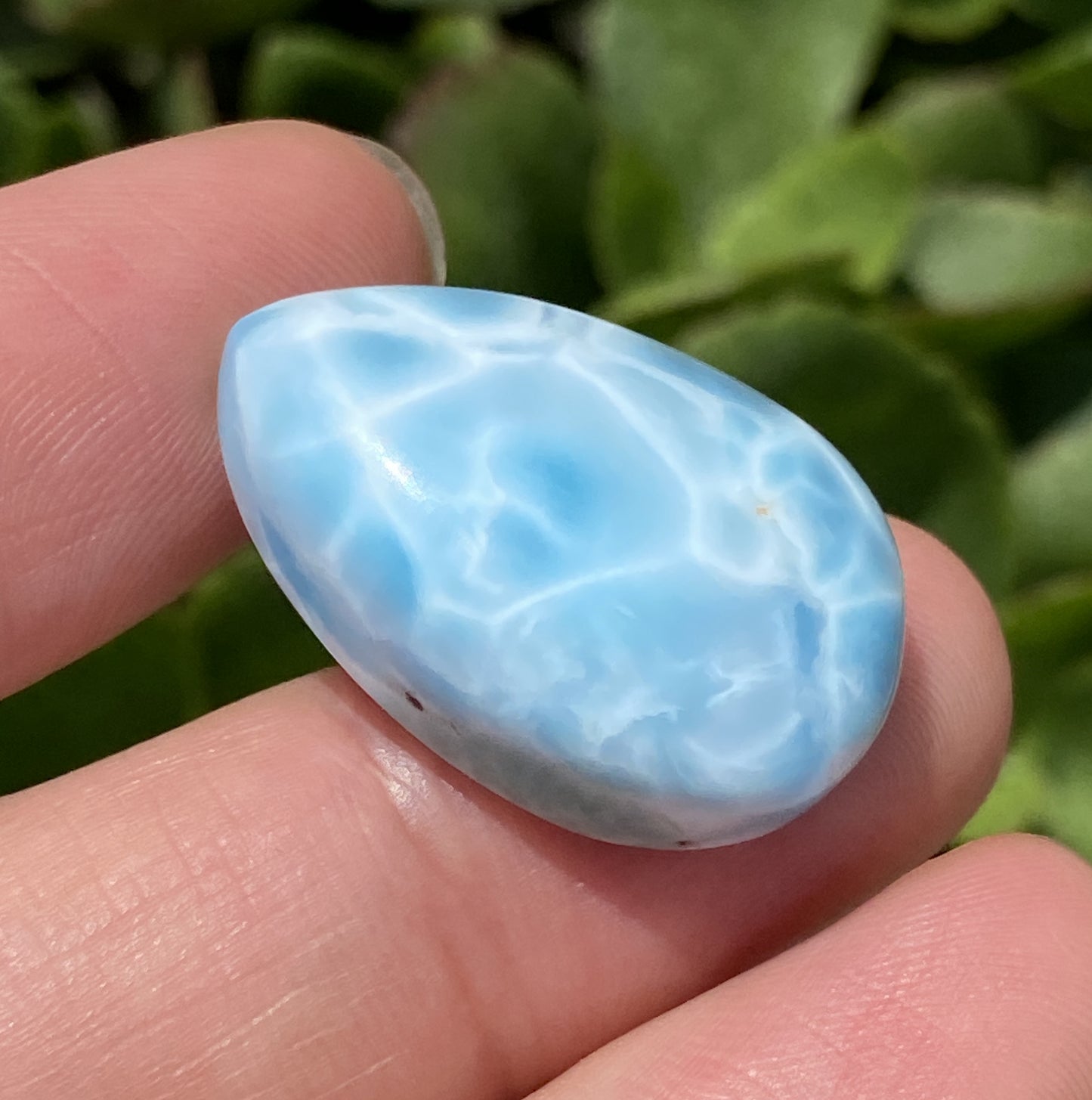 AAA Natural Authentic Dominican Larimar Pendant,Gems Jewelry,Gems Pendant,Crystal Pendant,ET229