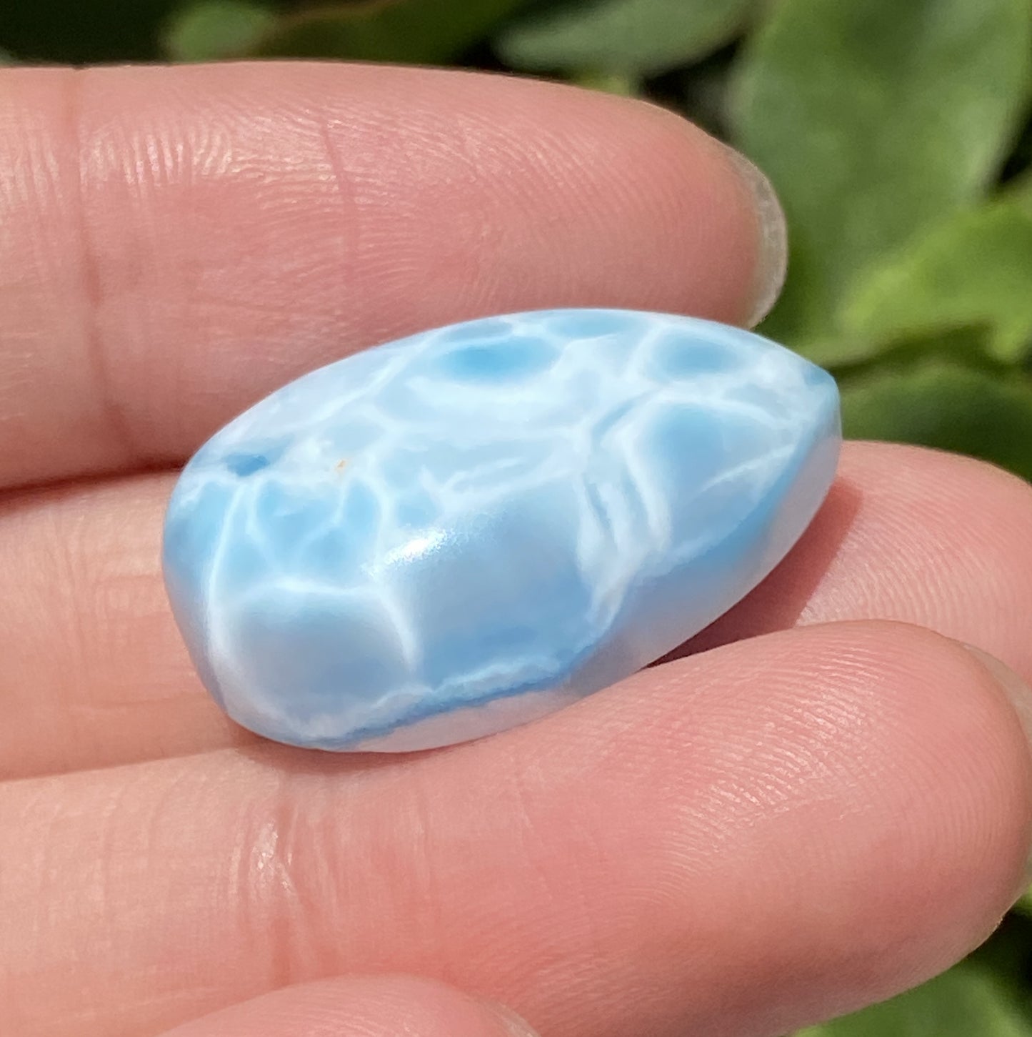 AAA Natural Authentic Dominican Larimar Pendant,Gems Jewelry,Gems Pendant,Crystal Pendant,ET229