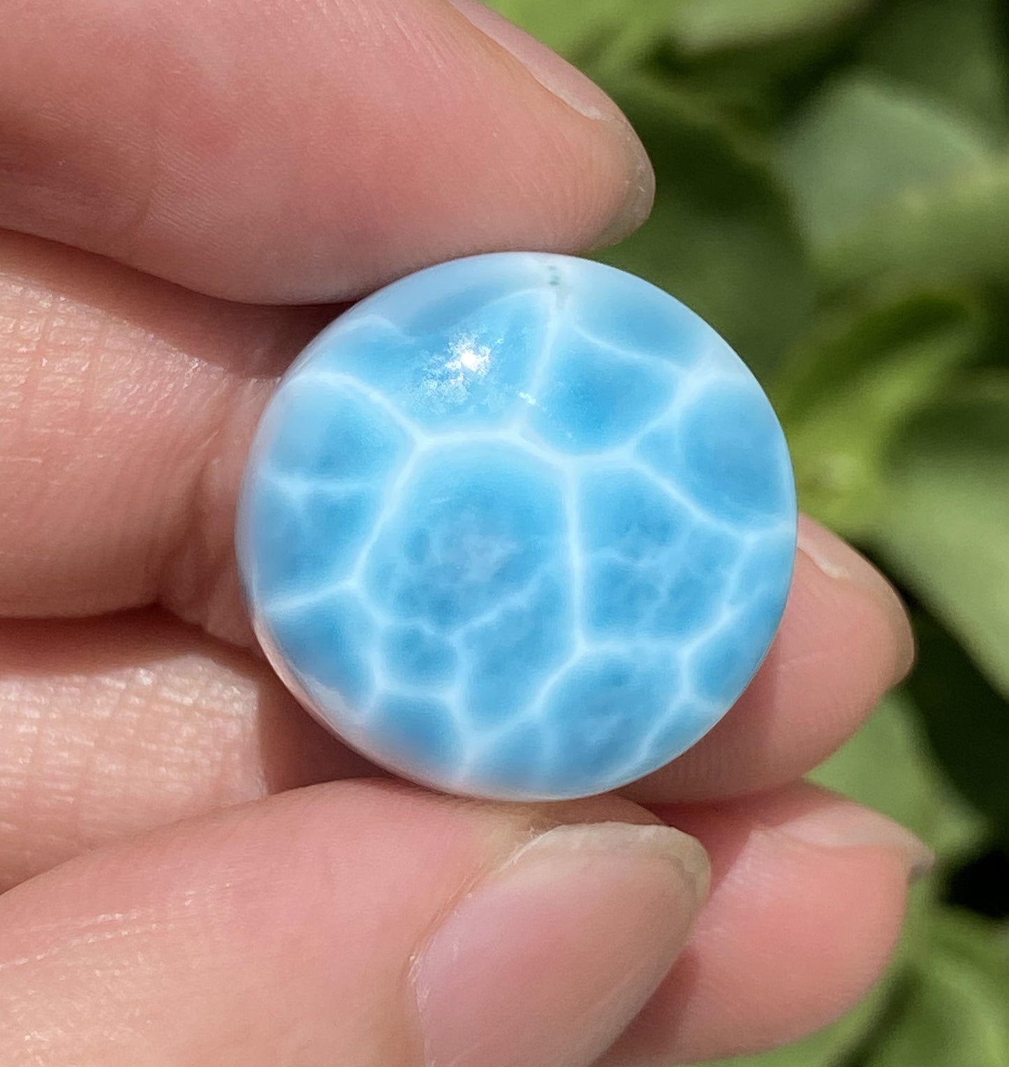 AAAA Natural Authentic Dominican Larimar Pendant,Gems Jewelry,Gems Pendant,Crystal Pendant,ET496