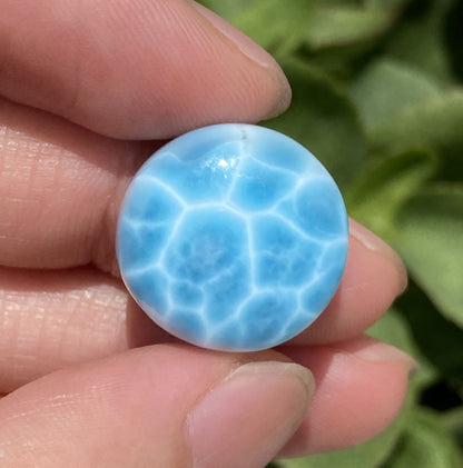 AAAA Natural Authentic Dominican Larimar Pendant,Gems Jewelry,Gems Pendant,Crystal Pendant,ET496