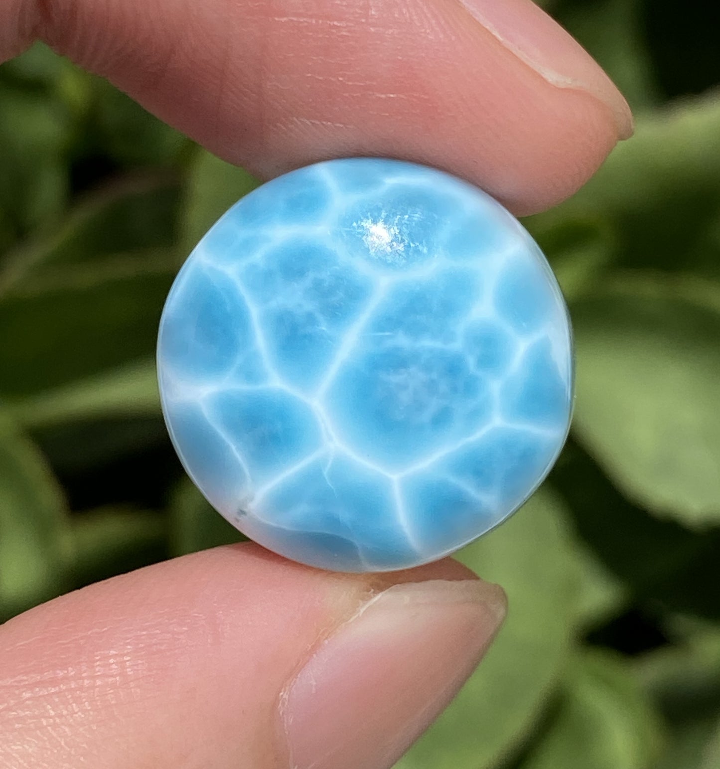 AAAA Natural Authentic Dominican Larimar Pendant,Gems Jewelry,Gems Pendant,Crystal Pendant,ET496