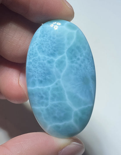 AAA Natural Authentic Dominican Larimar Pendant,Gems Jewelry,Gems Pendant,Crystal Pendant,ET183