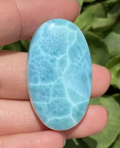 AAA Natural Authentic Dominican Larimar Pendant,Gems Jewelry,Gems Pendant,Crystal Pendant,ET183