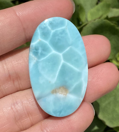 AAA Natural Authentic Dominican Larimar Pendant,Gems Jewelry,Gems Pendant,Crystal Pendant,ET183