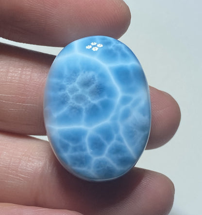 AAAA+ Natural Authentic Dominican Larimar Pendant,Gems Jewelry,Gems Pendant,Crystal Pendant,ET184