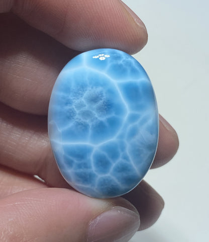 AAAA+ Natural Authentic Dominican Larimar Pendant,Gems Jewelry,Gems Pendant,Crystal Pendant,ET184