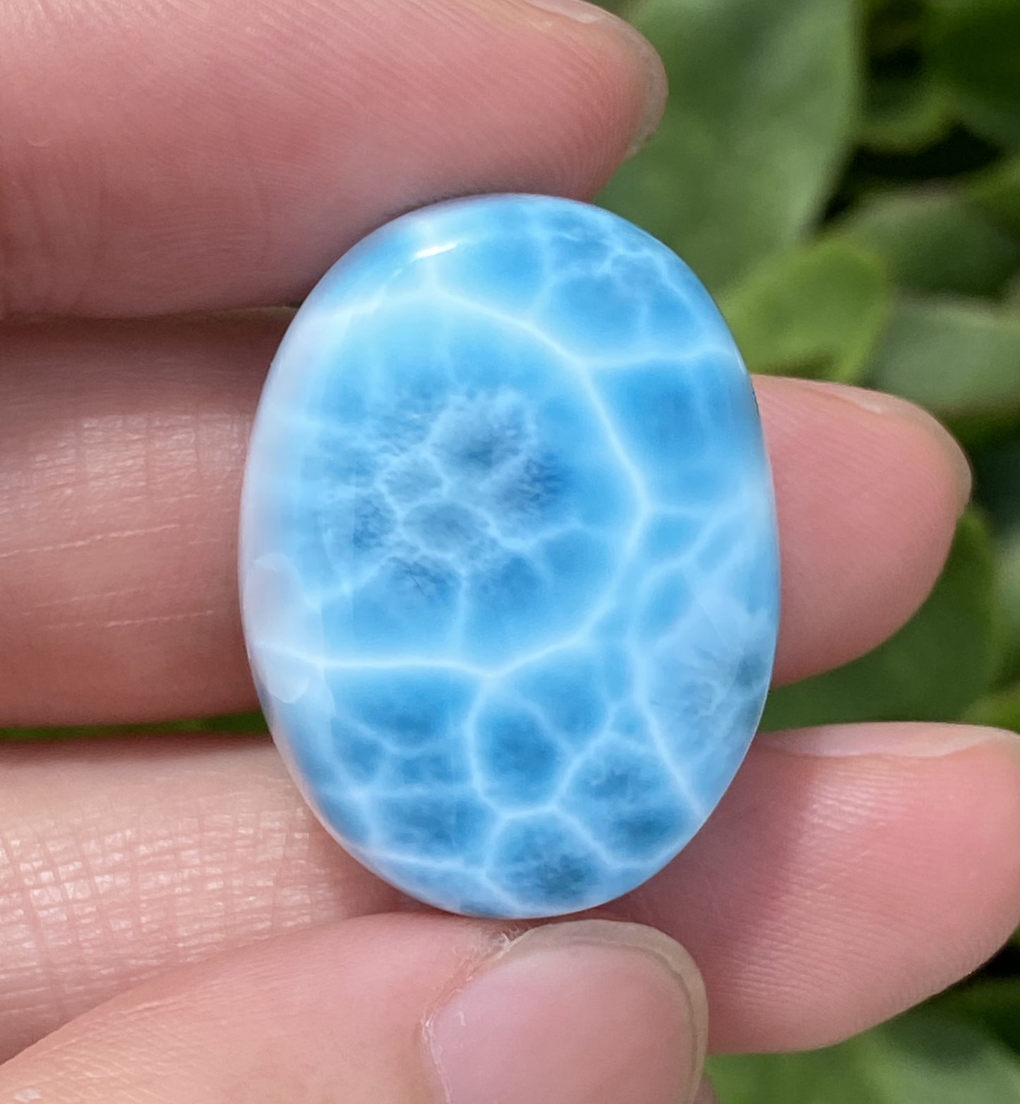 AAAA+ Natural Authentic Dominican Larimar Pendant,Gems Jewelry,Gems Pendant,Crystal Pendant,ET184