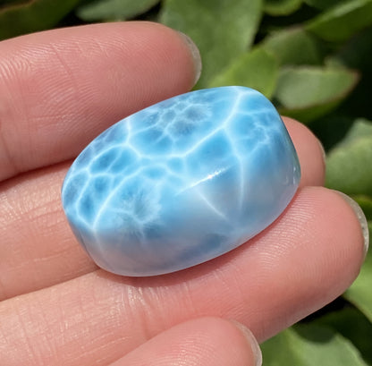 AAAA+ Natural Authentic Dominican Larimar Pendant,Gems Jewelry,Gems Pendant,Crystal Pendant,ET184