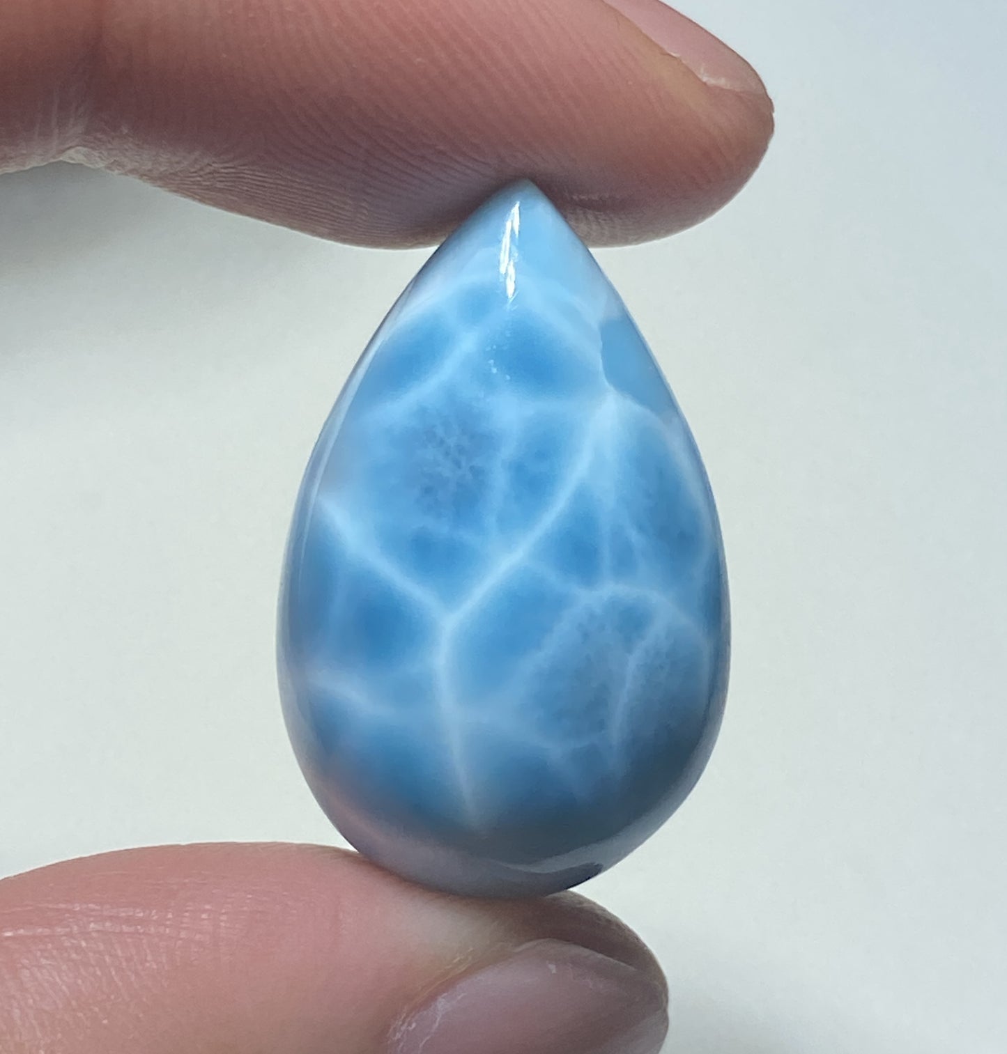 AAAA+ Natural Authentic Dominican Larimar Pendant,Gems Jewelry,Gems Pendant,Crystal Pendant,ET153