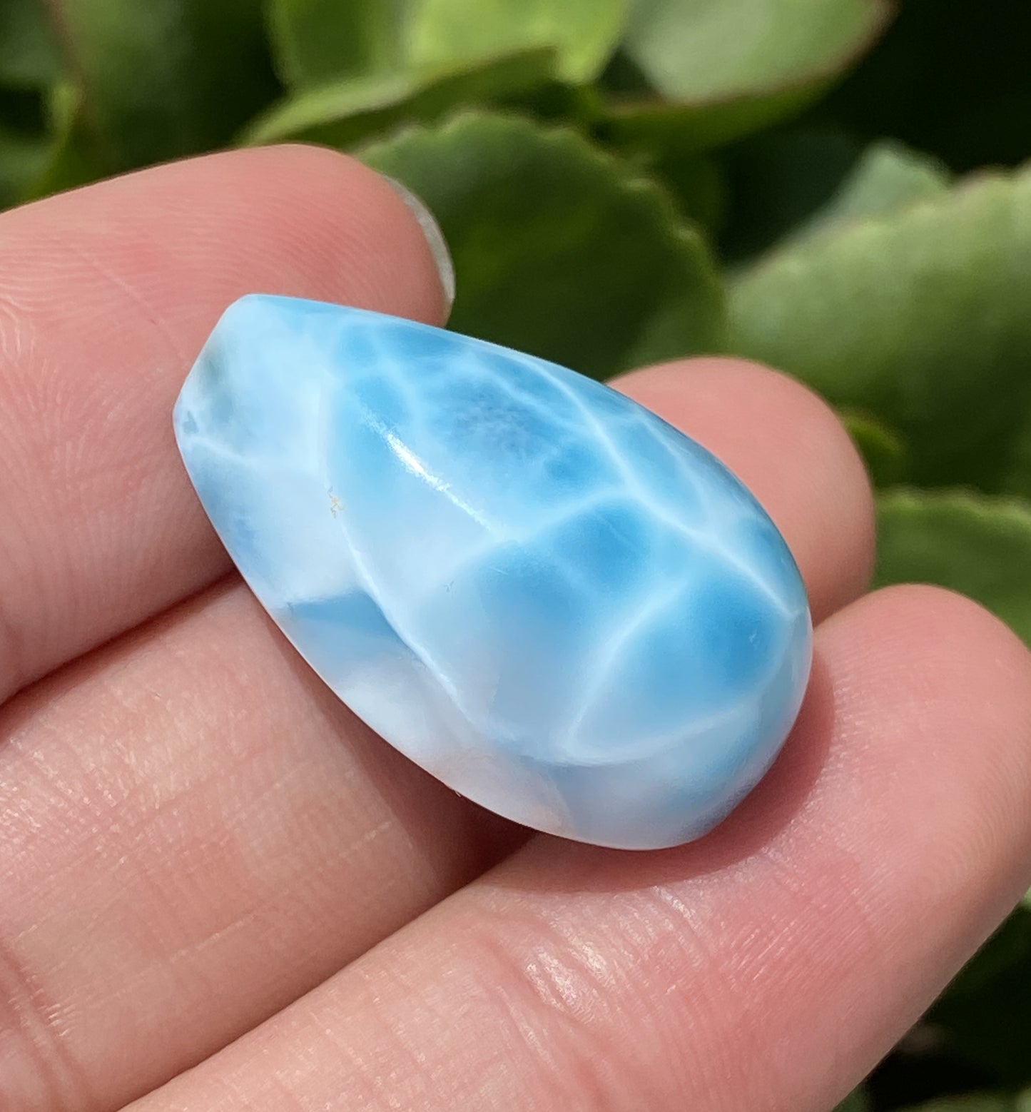 AAAA+ Natural Authentic Dominican Larimar Pendant,Gems Jewelry,Gems Pendant,Crystal Pendant,ET153