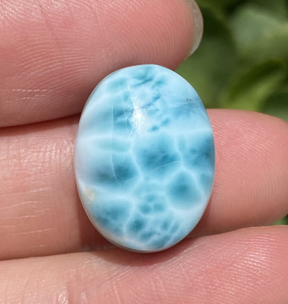 AAA Natural Authentic Dominican Larimar Pendant,Gems Jewelry,Gems Pendant,Crystal Pendant,ET161