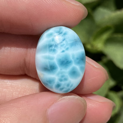 AAA Natural Authentic Dominican Larimar Pendant,Gems Jewelry,Gems Pendant,Crystal Pendant,ET161