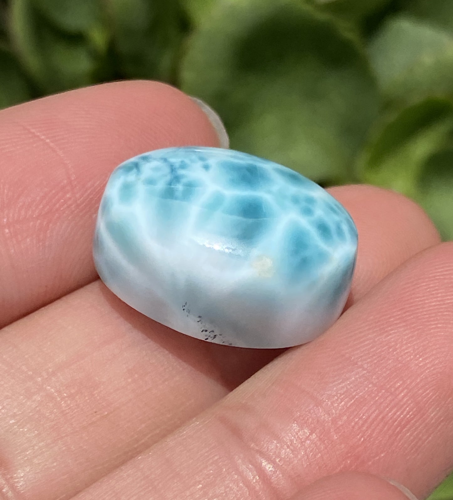 AAA Natural Authentic Dominican Larimar Pendant,Gems Jewelry,Gems Pendant,Crystal Pendant,ET161