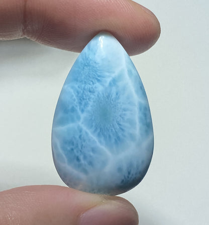 AAAA Natural Authentic Dominican Larimar Pendant,Gems Jewelry,Gems Pendant,Crystal Pendant,ET524