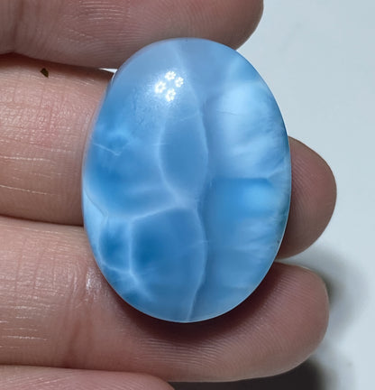 AAAA Natural Authentic Dominican Larimar Pendant,Gems Jewelry,Gems Pendant,Crystal Pendant,ET560