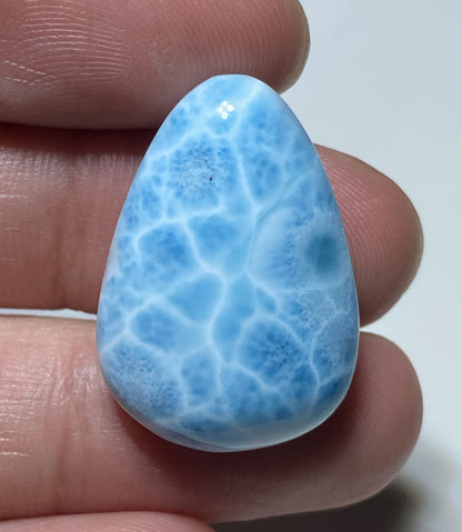 AAA Natural Authentic Dominican Larimar Pendant,Gems Jewelry,Gems Pendant,Crystal Pendant,ET586