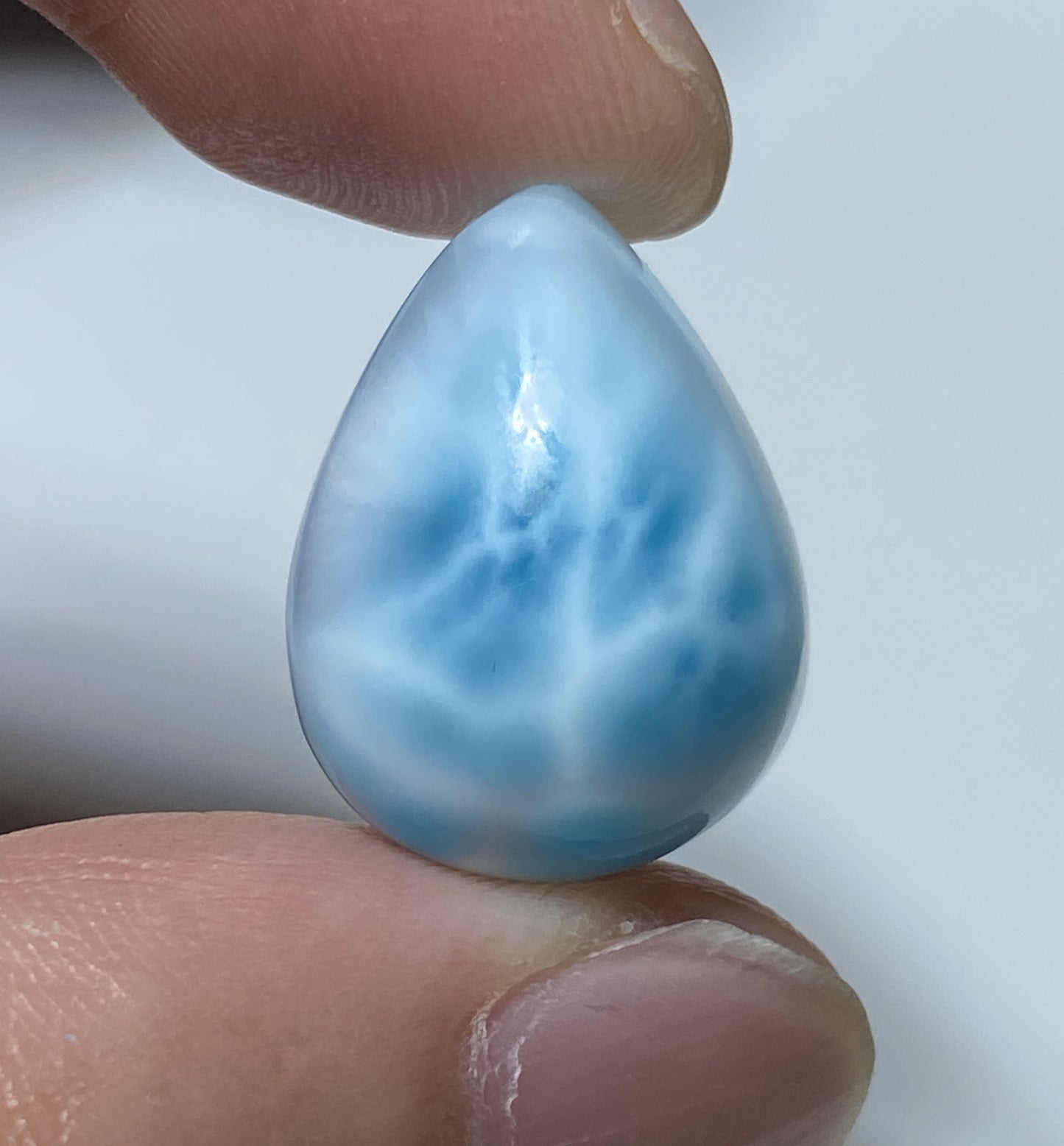 AAA Natural Authentic Dominican Larimar Pendant,Gems Jewelry,Gems Pendant,Crystal Pendant,ET203