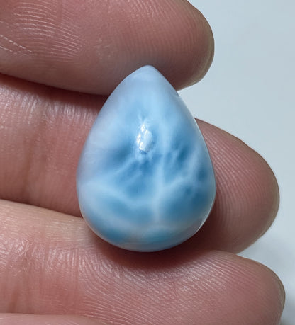 AAA Natural Authentic Dominican Larimar Pendant,Gems Jewelry,Gems Pendant,Crystal Pendant,ET203