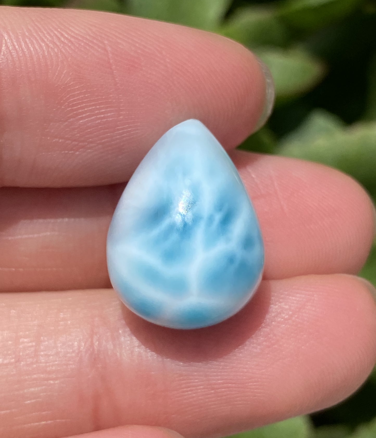 AAA Natural Authentic Dominican Larimar Pendant,Gems Jewelry,Gems Pendant,Crystal Pendant,ET203