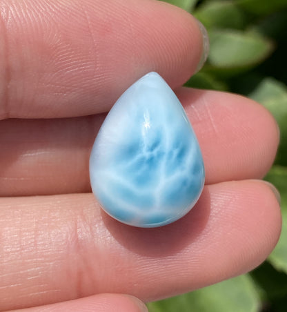 AAA Natural Authentic Dominican Larimar Pendant,Gems Jewelry,Gems Pendant,Crystal Pendant,ET203