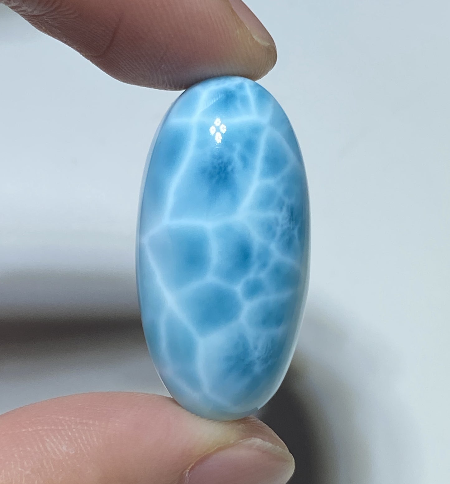 AAA++ Natural Authentic Dominican Larimar Pendant,Gems Jewelry,Gems Pendant,Crystal Pendant,ET597