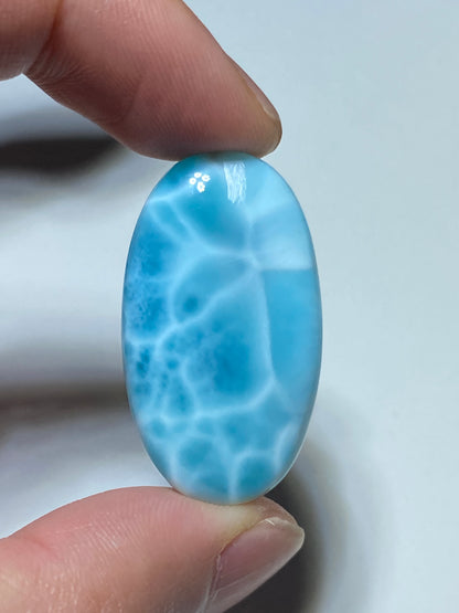 AAA Natural Authentic Dominican Larimar Pendant,Gems Jewelry,Gems Pendant,Crystal Pendant,ET640