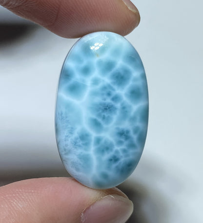 AAA Natural Authentic Dominican Larimar Pendant,Gems Jewelry,Gems Pendant,Crystal Pendant,ET642