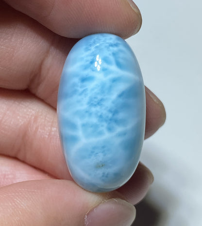 AAA Natural Authentic Dominican Larimar Pendant,Gems Jewelry,Gems Pendant,Crystal Pendant,ET643