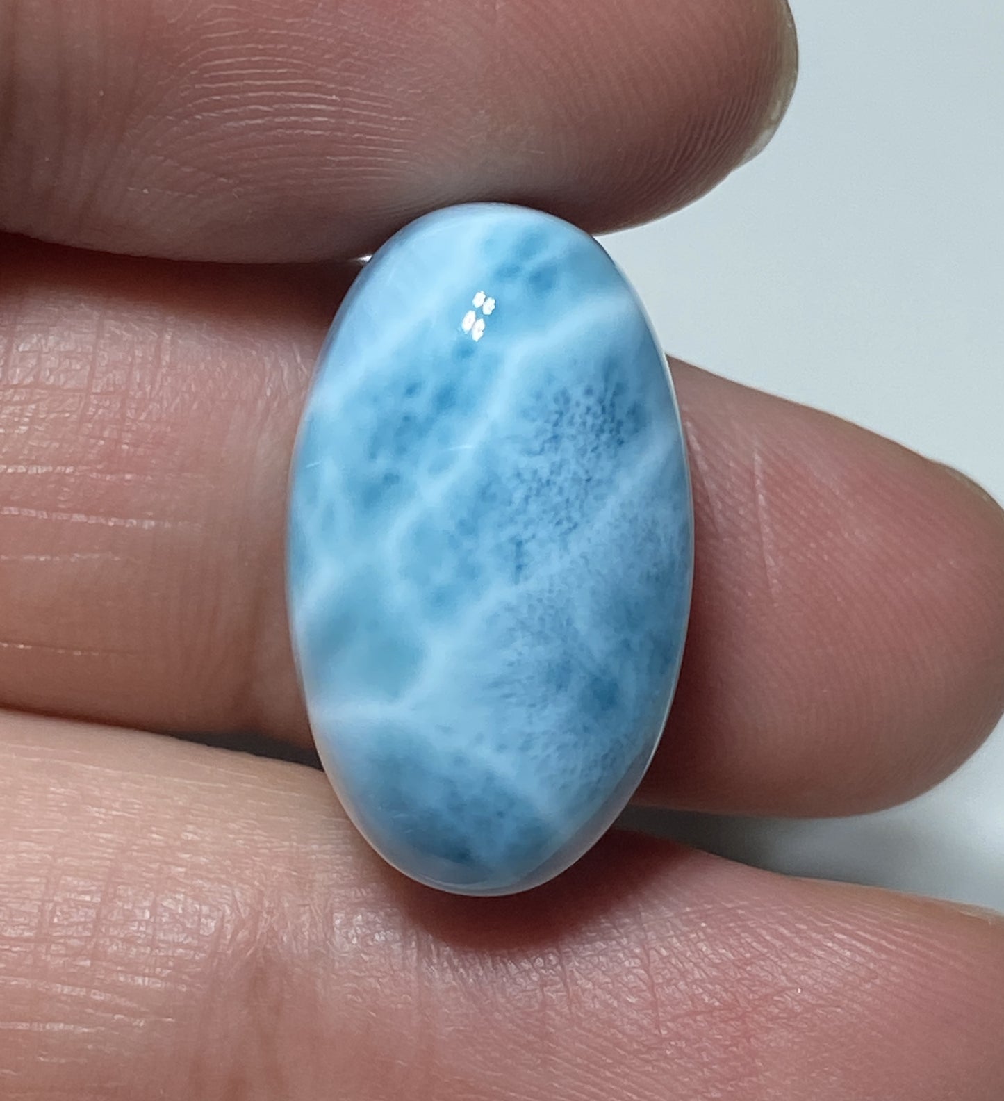 AAA Natural Authentic Dominican Larimar Pendant,Gems Jewelry,Gems Pendant,Crystal Pendant,ET650