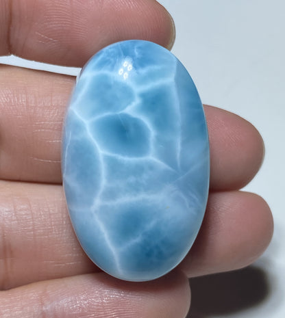 AAAA Natural Authentic Dominican Larimar Pendant,Gems Jewelry,Gems Pendant,Crystal Pendant,ET652