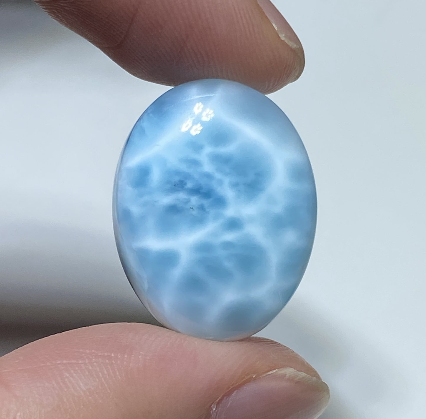 AAA Natural Authentic Dominican Larimar Pendant,Gems Jewelry,Gems Pendant,Crystal Pendant,ET653