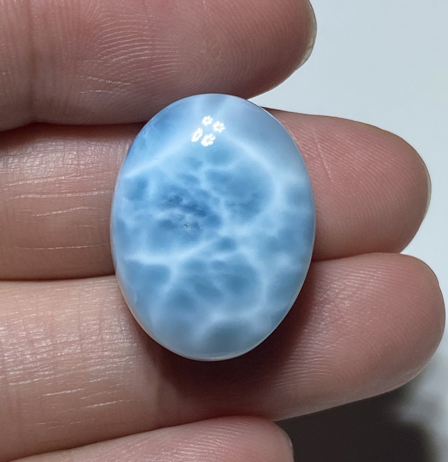 AAA Natural Authentic Dominican Larimar Pendant,Gems Jewelry,Gems Pendant,Crystal Pendant,ET653