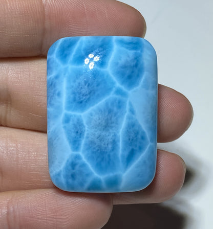 AAAA+ Natural Authentic Dominican Larimar Pendant,Gems Jewelry,Gems Pendant,Crystal Pendant ET661