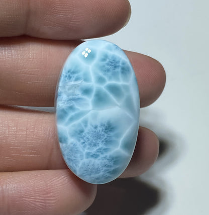 AAA Natural Authentic Dominican Larimar Pendant,Larimar Necklace,Crystal Pendant,Gems Pendant ET686