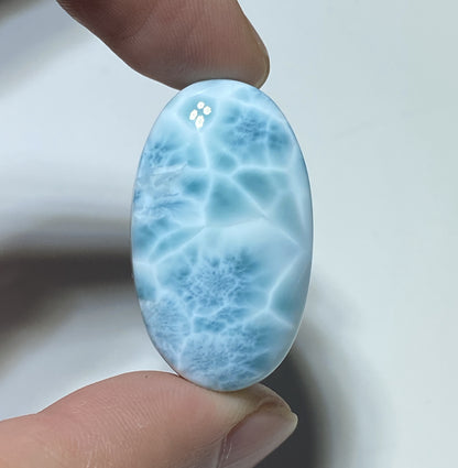 AAA Natural Authentic Dominican Larimar Pendant,Larimar Necklace,Crystal Pendant,Gems Pendant ET686