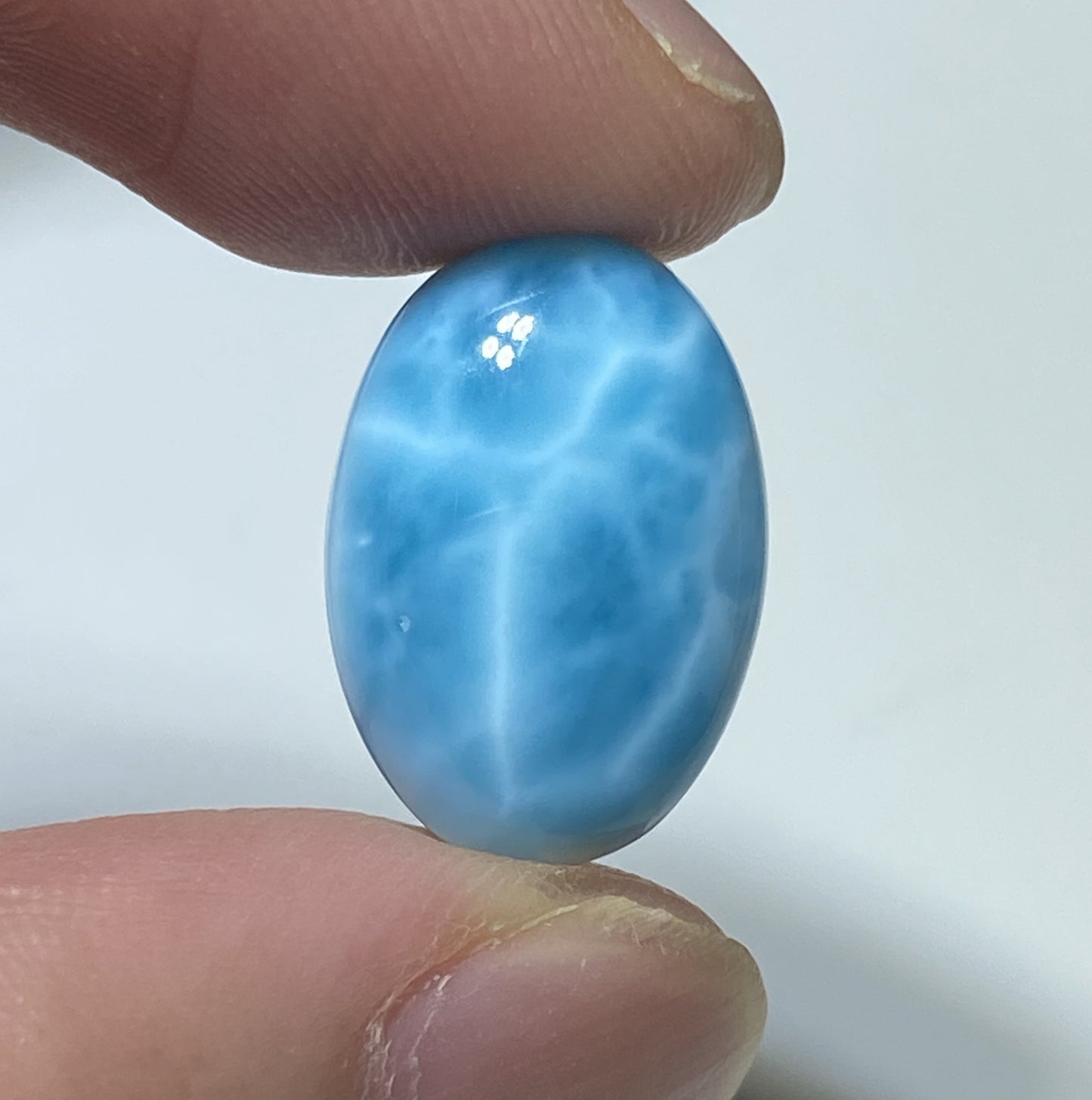 AAAA Natural Authentic Dominican Larimar Pendant,Gems Jewelry,Gems Pendant,Crystal Pendant ET701