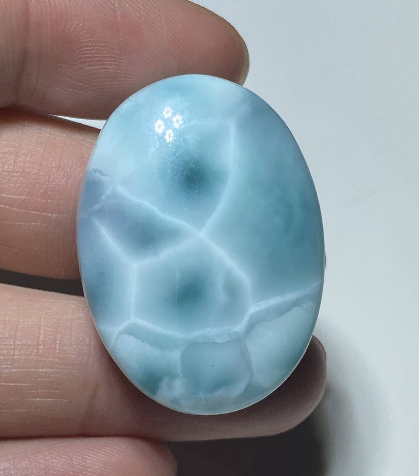 AAA+ Natural Authentic Dominican Larimar Pendant,Gems Jewelry,Gems Pendant,Crystal Pendant,ET720