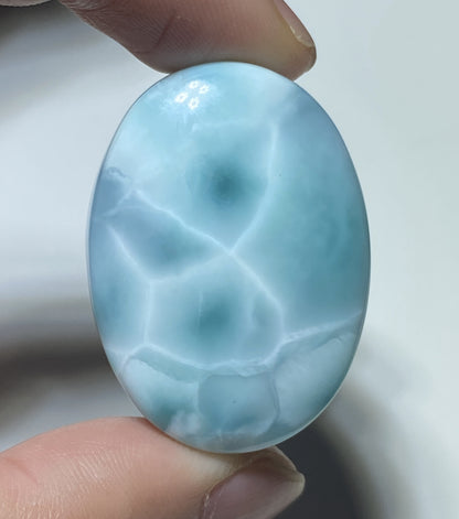 AAA+ Natural Authentic Dominican Larimar Pendant,Gems Jewelry,Gems Pendant,Crystal Pendant,ET720