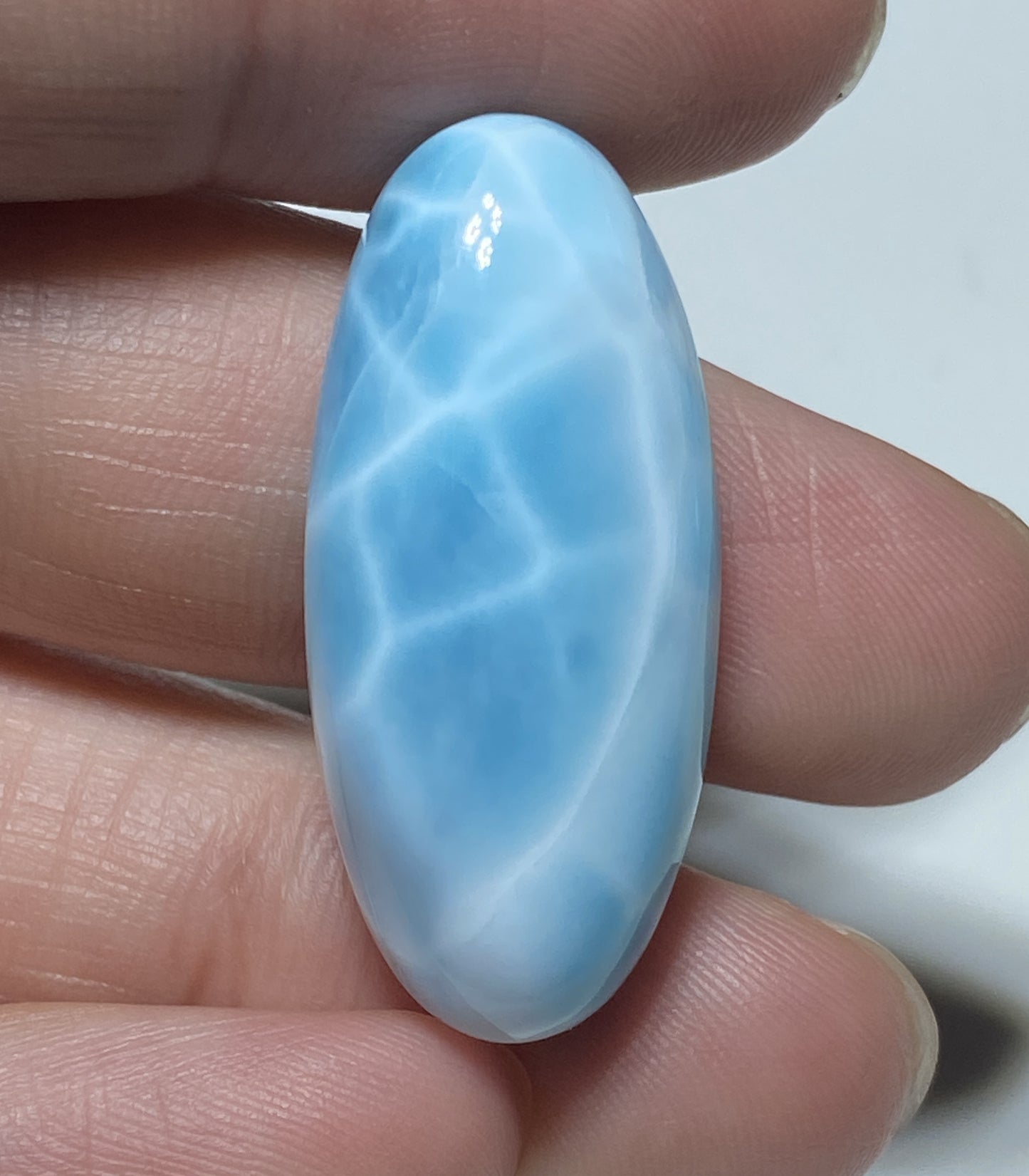 AAA+ Natural Authentic Dominican Larimar Pendant,Gems Jewelry,Gems Pendant,Crystal Pendant ET742