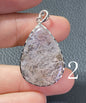 AAAA Dendritic Quartz Teardrop Cut,Natural Dendritic Brazilian Hemispherical Manganese Inclusion Quartz Crystal,Quartz Pendant Jewelry ET073