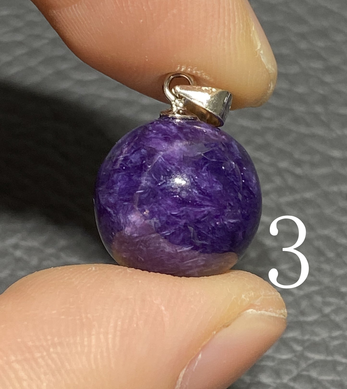 Charoite,AAAA Natural Russian Charoite Pendant,Charoite Pendant,S925 Pendant,Handmade Gift,Graduation Gifts ET115