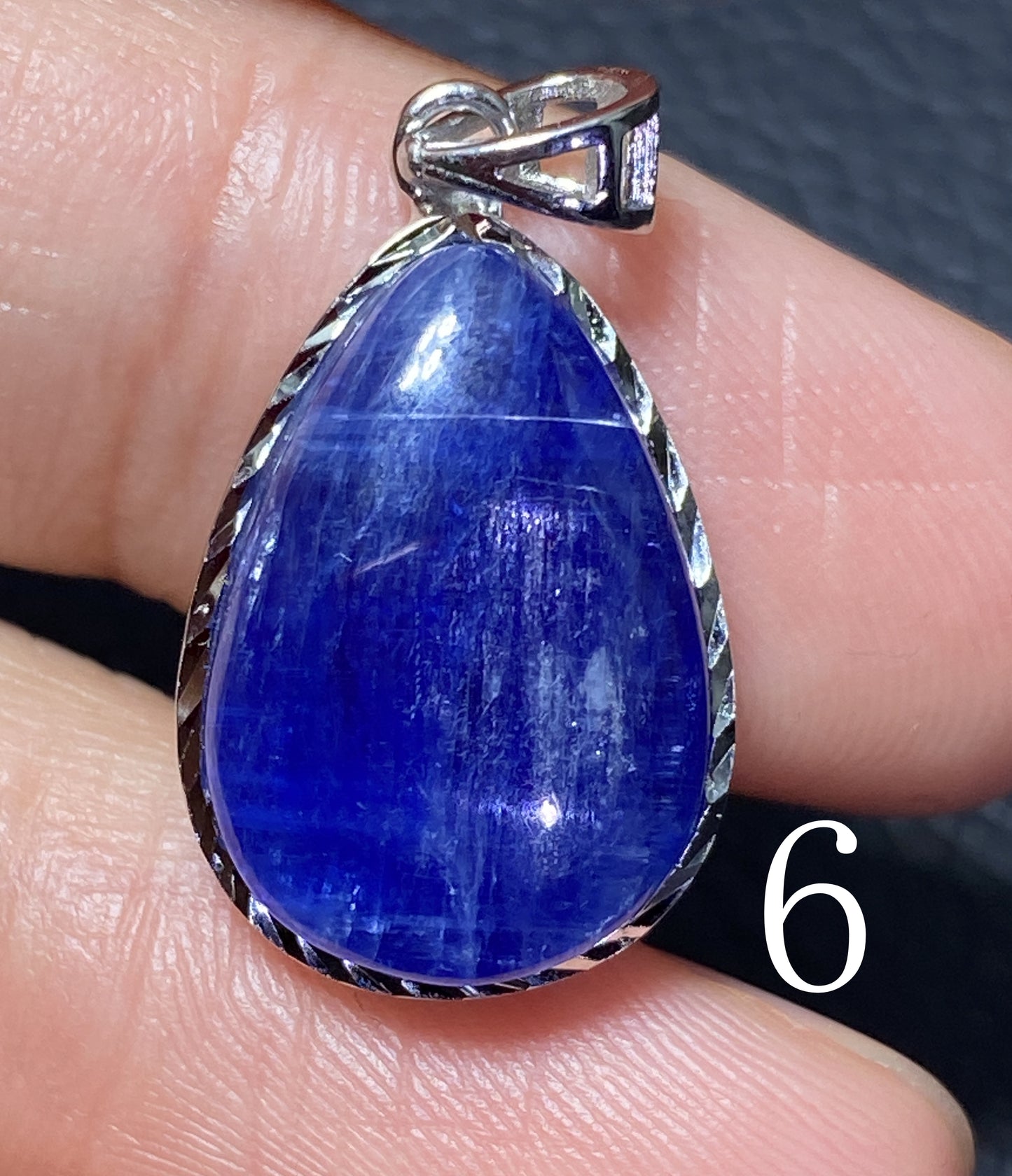 Kyanite,AAAA+ Natural Authentic Kyanite Silver Necklace,Gemstone Pendant,Handmade Jewelry,Women Jewelry,Necklace For Gift ET345